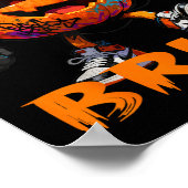 Poster 67 Halloween Drôle Six Sept Mème Brainrot Citrouil (Coin)