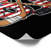Poster 67 Hockey Drip Number Drôle Mème Gen Alpha Langue  (Coin)
