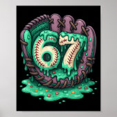 Poster 67 Ice Cream Drip Funny Six Seven Baseball  (Devant)