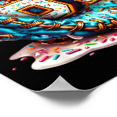 Poster 67 Ice Cream Drip Funny Six Seven Baseball  (Coin)