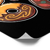 Poster 67 Ice Cream Drip Funny Thanksgiving Gen Alpha Mem (Coin)