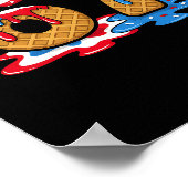 Poster 67 Ice Cream Drip Meme Funny Six Seven Gen Alpha S (Coin)