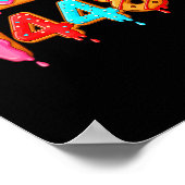 Poster 67 Ice Cream Drip Meme Math Teacher School Square  (Coin)