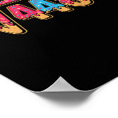 Poster 67 Ice Cream Drip Meme Math Teacher School Square (Coin)