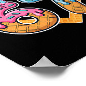 Poster 67 Ice Cream Drip Meme Six Seven Gen Alpha Slang (Coin)