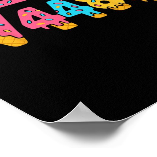 Poster 67 Ice Cream Meme Square Root 4489 Slang Math Teac (Coin)