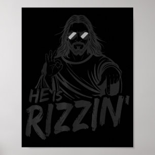 Poster 67 Jésus Rizzin pour hommes garçons femmes enfants