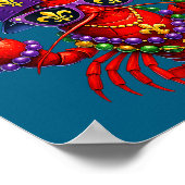 Poster 67 Mardi Gras Crawfish Beads Six Seven Carnival Bo (Coin)