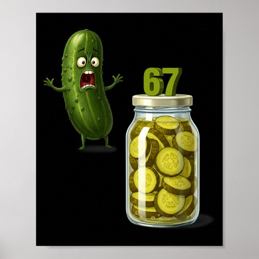 Poster 67 Meme Ckle Surprise Un Pot De Tranches De Ckles (Devant)