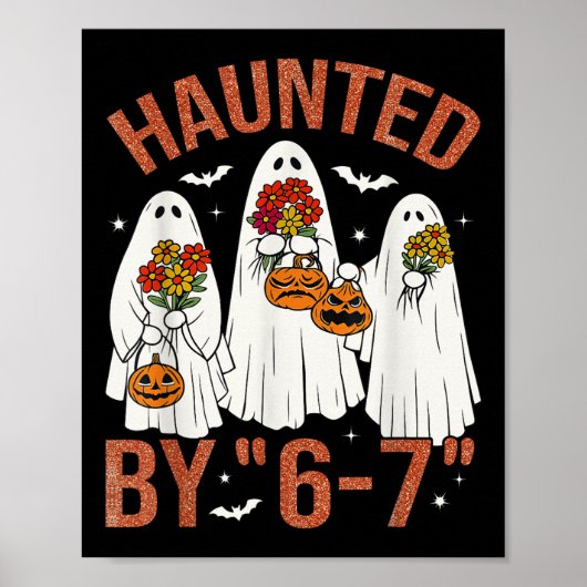 Poster 67 Meme Costume d'Halloween de Boo Mignon Ensorcel (Devant)