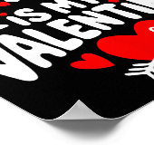Poster 67 Meme de la Saint-Valentin 67e Anniversaire 6 7 (Coin)