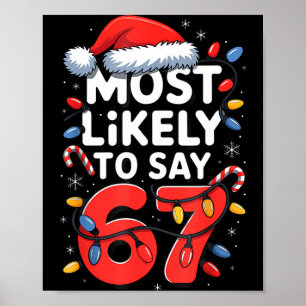 Poster 67 Meme drôle de conception de Meme de Noël le plu