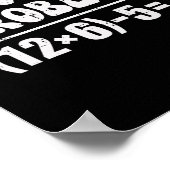 Poster 67 Mème drôle Pemdas Enseignant de mathématiques é (Coin)