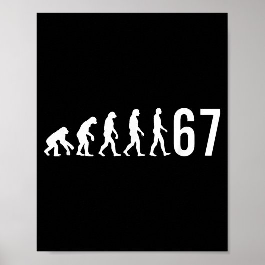 Poster 67 Meme Evolution Of Man  (Devant)