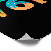 Poster 67 Meme Ice Cream Drip Square Root 67² Slang Math  (Coin)