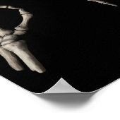 Poster 67 Meme Main de squelette 6 7 Halloween Six Sept D (Coin)