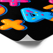 Poster 67 Meme Math Teacher Ice Cream Drip 6 7 Brainrot S (Coin)