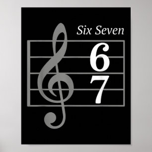 Poster 67 Meme Musique Argot Musicien Six Sept Drôle De M