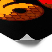 Poster 67 Meme Six Seven Argot Gen Alpha Drôle Dinde Tha (Coin)