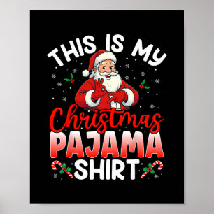 Poster 67 Meme Six Seven Drôles de Pantalon de Noël Père 