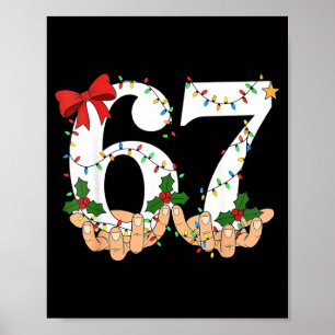 Poster 67 Meme Six Seven Enfants Femmes Hommes Filles Gar
