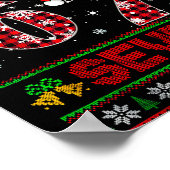 Poster 67 Meme Six Seven Noël Pull Ugly Pour Enfants (Coin)