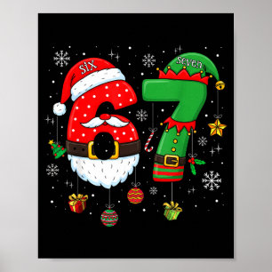 Poster 67 Meme Six Seven Pour Enfants Femmes Hommes Garço