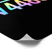 Poster 67 Meme Slang Tie Dye Funny Square Root 4489 Math  (Coin)