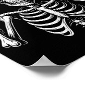 Poster 67 Meme Squelette Halloween Drôle Six Sept Tendanc (Coin)
