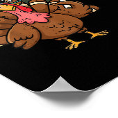 Poster 67 Mème Thanksgiving Dinde Drôle 6 7 Enseignant Ho (Coin)