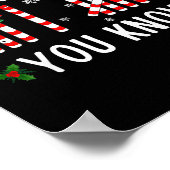 Poster 67 Noël Drôle Si Vous Savez Vous Savez Six Sept (Coin)