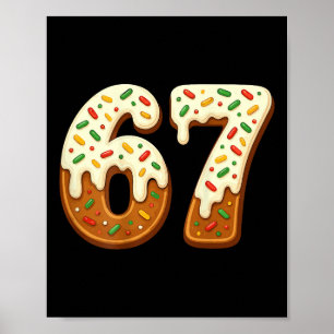 Poster 67 Noël Vacances 6 7 Mème Génération Alpha Arrière