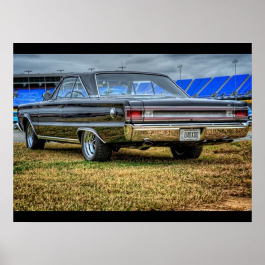 Poster 67 Plymouth GTX (Devant)
