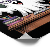 Poster 67 Prof Ghost Halloween Six Seven Meme Fait Le M (Coin)