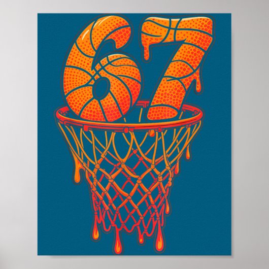 Poster 67 Sept Crème Goutte Glace Basket Six Meme (Devant)