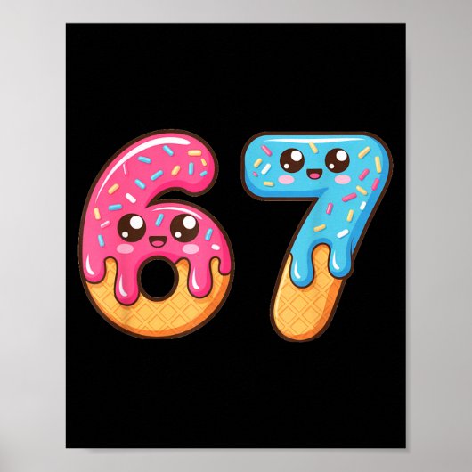 Poster 67 Shirt Baseball Lifestyle 101 Apparel Youth Drip (Devant)