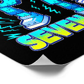 Poster 67 Six Seven 6-7 Funny Italian Brainrot Kids Gamin (Coin)