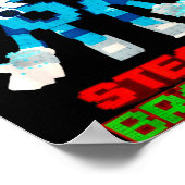 Poster 67 Six Seven 6-7 - Funny Steal Brainrot Kids Chris (Coin)