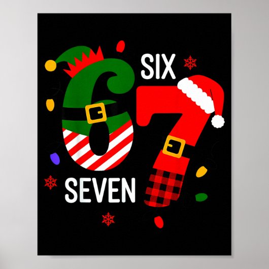 Poster 67 Six Seven Christmas  (Devant)