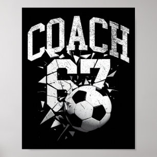 Poster 67 Six Seven Coach Soccer Gen Alpha Brainrot Meme
