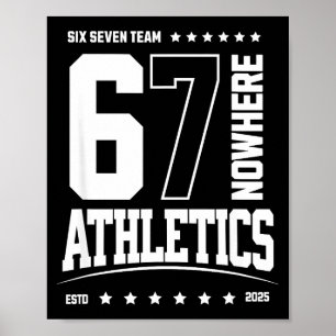 Poster 67 Six Seven Srts Athlétisme