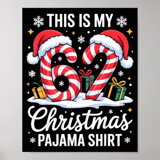 Poster 67 This Is My Christmas Pajama Shirt 6 7 Meme 67 C (Devant)