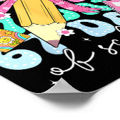 Poster 67th Day Of School 67 Days Pencil Coquette Bow Mem (Coin)