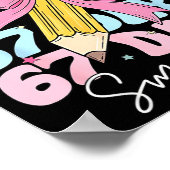 Poster 67th Day Of School 67 Days Smarter Coquette Bow Te (Coin)