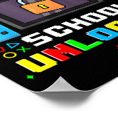 Poster 67th Day Of School Level 67 Days Of School Unlocke (Coin)