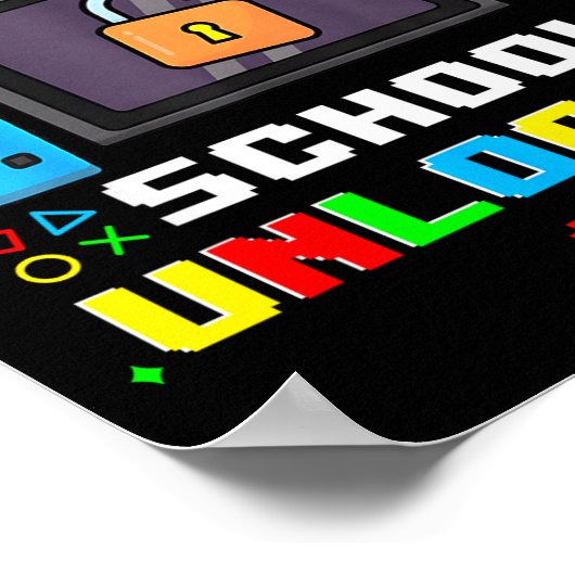 Poster 67th Day Of School Level 67 Days Of School Unlocke (Coin)