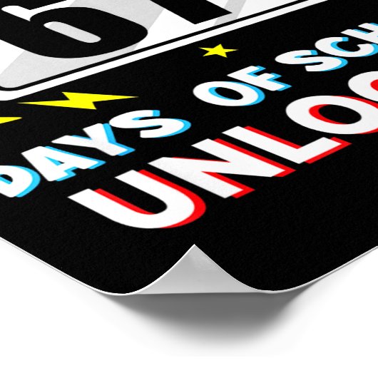 Poster 67th Day Of School Level 67 Days Of School Unlocke (Coin)