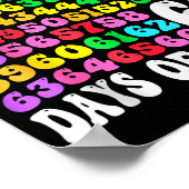 Poster 67th Day Of School Teacher Kids 67 Math Numbers 10 (Coin)