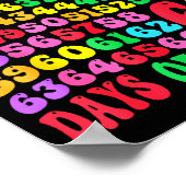 Poster 67th Day Of School Teacher Kids 67 Math Numbers 10 (Coin)