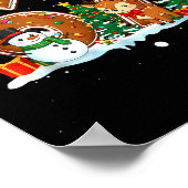 Poster 6-7 Christmas Gingerbread Funny Snowman Reindeer 6 (Coin)